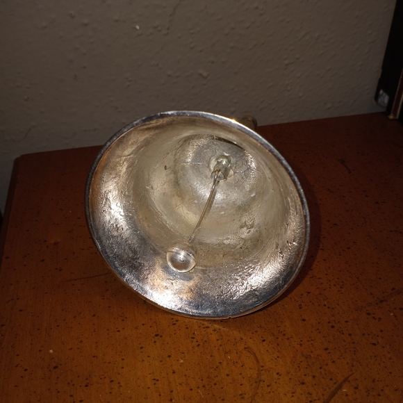 Silver Cast Metal Bell - Picture 4 of 8
